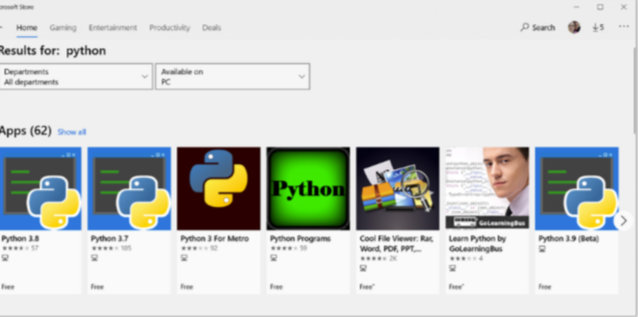 Explain how to download and install Python on Windows